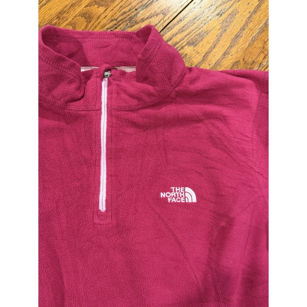 The North Face TNF Pullover XL Pink Trail Hiking Base Layer 1/4 Zip